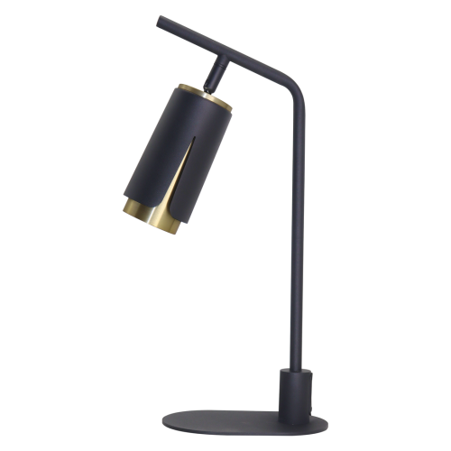 LAMPAMI - czarna lampka nocna, lampka do sypialni, lampka stojąca do salonu, lampa stołowa nowoczesna