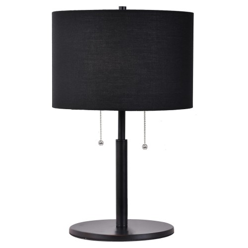 LAMPAMI - czarna lampa stojąca, nowoczesna lampa stojąca do salonu, lampa stojąca gabinetowa