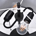 LAMPAMI - czarna lampa stojąca, nowoczesna lampa stojąca do salonu, lampa stojąca gabinetowa