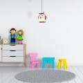LAMPAMI - lampa dla dziewczynki wisząca, lampa do pokoju dziecięcego, lampa dziecięca, lampa dla chłopca