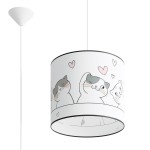 Lampa sufitowa do pokoju dziecka wisząca CAT 30