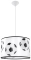 LAMPAMI - lampa dla chłopca wisząca kolorowa, lampa do pokoju dziecięcego, lampa wisząca piłka