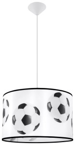 Lampa dla chłopca wisząca PIŁKA A 40 