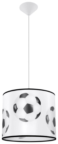 LAMPAMI - lampa dla chłopca wisząca kolorowa, lampa do pokoju dziecięcego, lampa wisząca piłka