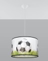 LAMPAMI - lampa dla chłopca wisząca kolorowa, lampa do pokoju dziecięcego, lampa wisząca piłka
