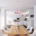 LAMPAMI - lampa dziecięca, lampa dla dziewczynki, lampa do pokoju dziecięcego, różowa lampa wisząca