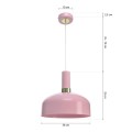 LAMPAMI - lampa dziecięca, lampa dla dziewczynki, lampa do pokoju dziecięcego, różowa lampa wisząca
