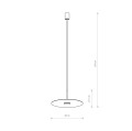 LAMPAMI - lampa wisząca nowoczesna szkic