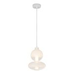 Lampa wisząca biała ledowa 153 cm 3000K DAPHNE WHITE 12W