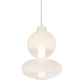 LAMPAMI - lampa sufitowa biała, biała lampa wisząca, lampa wisząca biała