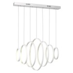 Biała lampa wisząca ledowa 4000K VERTIGO 96W LED