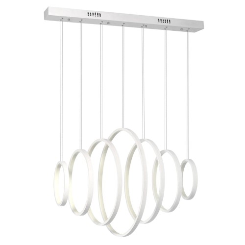 LAMPAMI - lampa sufitowa biała, biała lampa wisząca, lampa wisząca biała