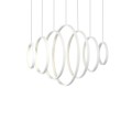 LAMPAMI - lampa sufitowa biała, biała lampa wisząca, lampa wisząca biała
