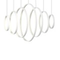 LAMPAMI - lampa sufitowa biała, biała lampa wisząca, lampa wisząca biała