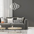 LAMPAMI - lampa sufitowa biała, biała lampa wisząca, lampa wisząca biała