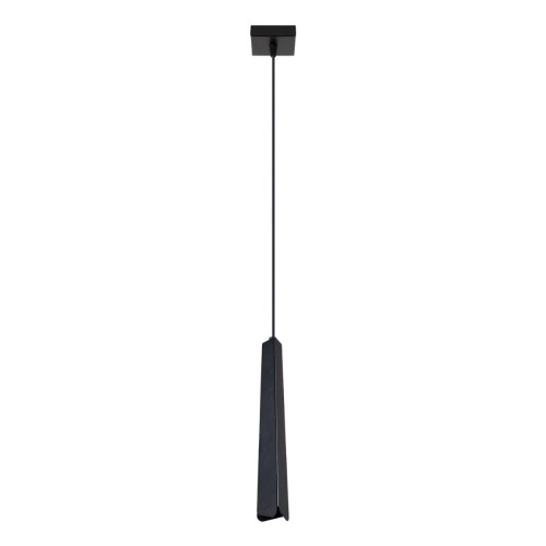LAMPAMI - lampa wisząca pojedyncza czarna, lampa nad stół, czarna lampa do jadalni