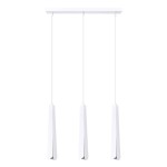 Lampa wisząca potrójna biała 120 cm 3xG9 PRYSM 3L 