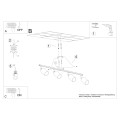 LAMPAMI - lampa sufitowa szkic