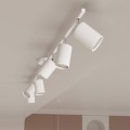 LAMPAMI - lampa sufitowa biała, lampa do salonu listwa oświetleniowa, biała lampa sufitowa listwa spot