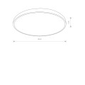 LAMPAMI - plafon łazienkowy led, lampa sufitowa ledowa, lampa sufitowa łazienkowa, lampa łazienkowa