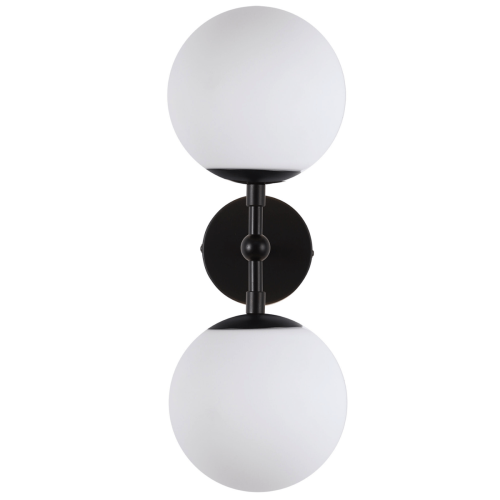 LAMPAMI - lampa ścienna, kinkiet do salonu, czarny kinkiet nowoczesny, kinkiet do sypialni