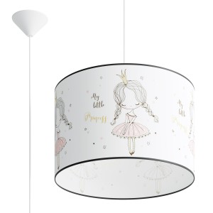 Lampa dla dziewczynki wisząca 1xE27 PRINCESS 40