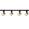 LAMPAMI - lampa sufitowa złota, lampa do salonu, nowoczesna lampa do salonu złota, lampa w korytarzu
