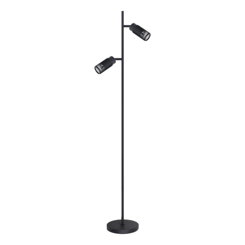 LAMPAMI - czarna lampa stojąca, lampa podłogowa do salonu, lampa stojąca podłogowa