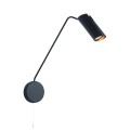 LAMPAMI - kinkiet do salonu, kinkiet czarny, lampa ścienna do salonu