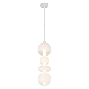 Lampa wisząca biała ledowa 187 cm 3000K DAPHNE WHITE 36W 