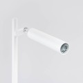 LAMPAMI - biała lampka biurkowa, lampka stołowa, biała lampka do sypialni nowoczesna