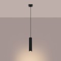 LAMPAMI - lampa nad wyspę, czarna lampa wisząca, lampa wisząca tuba czarna, lampa do sypialni