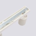 LAMPAMI - kaszmirowa lampa listwa sufitowa, lampa przysufitowa kaszmir, kaszmirowa lampa sufitowa do salonu
