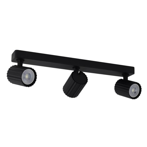 LAMPAMI - czarna tuba sufitowa, lampa przysufitowa czarna, czarna lampa sufitowa do salonu