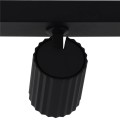 LAMPAMI - czarna tuba sufitowa, lampa przysufitowa czarna, czarna lampa sufitowa do salonu