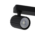 LAMPAMI - czarna tuba sufitowa, lampa przysufitowa czarna, czarna lampa sufitowa do salonu