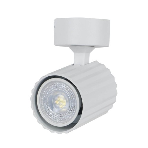 LAMPAMI - biała tuba sufitowa, lampa przysufitowa biała, biała lampa sufitowa do salonu