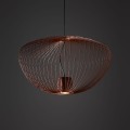 LAMPAMI - długa lampa wisząca metalowa, lampa wisząca nowoczesna, nowoczesna lampa wisząca do salonu, żyrandol nowoczesny