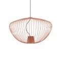 LAMPAMI - długa lampa wisząca metalowa, lampa wisząca nowoczesna, nowoczesna lampa wisząca do salonu, żyrandol nowoczesny