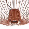 LAMPAMI - długa lampa wisząca metalowa, lampa wisząca nowoczesna, nowoczesna lampa wisząca do salonu, żyrandol nowoczesny