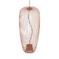 LAMPAMI - długa lampa wisząca metalowa, lampa wisząca nowoczesna, nowoczesna lampa wisząca do salonu, żyrandol nowoczesny