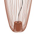 LAMPAMI - długa lampa wisząca metalowa, lampa wisząca nowoczesna, nowoczesna lampa wisząca do salonu, żyrandol nowoczesny