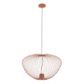LAMPAMI - długa lampa wisząca metalowa, lampa wisząca nowoczesna, nowoczesna lampa wisząca do salonu, żyrandol nowoczesny