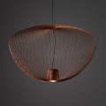 LAMPAMI - długa lampa wisząca metalowa, lampa wisząca nowoczesna, nowoczesna lampa wisząca do salonu, żyrandol nowoczesny
