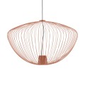 LAMPAMI - długa lampa wisząca metalowa, lampa wisząca nowoczesna, nowoczesna lampa wisząca do salonu, żyrandol nowoczesny