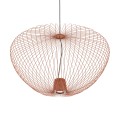 LAMPAMI - długa lampa wisząca metalowa, lampa wisząca nowoczesna, nowoczesna lampa wisząca do salonu, żyrandol nowoczesny