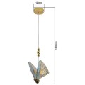 LAMPAMI - nowoczesna lampa wisząca, lampa do salonu, kolorowa lampa ledowa, lampa do sypialni, designerska lampa