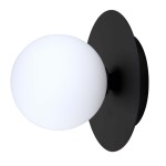 Czarny kinkiet na ścianę Roma 1xG9 