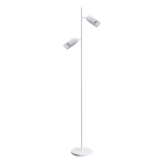 Lampa stojąca podłogowa biała 2xGU10 VERTICAL WHITE