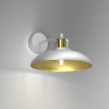 LAMPAMI - lampa ścienna industrialna, kinkiet do salonu, biały kinkiet nowoczesny, kinkiet do sypialni, kinkiet glamour